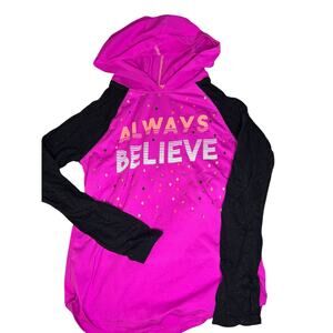 SO active hoodie pink and black size 7/8